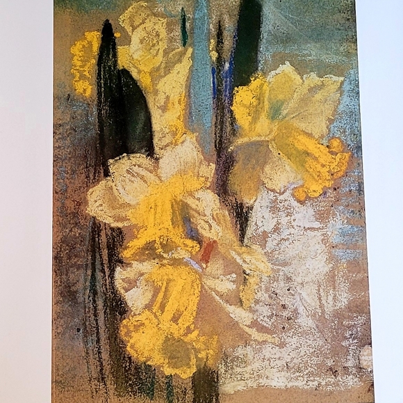 NWOT Winter Daffodils Print - Picture 2 of 7
